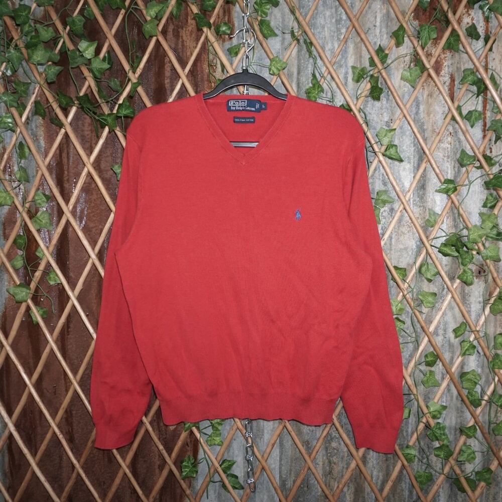 L - Vintage Y2K Polo Ralph Lauren Sweatshirts knitted